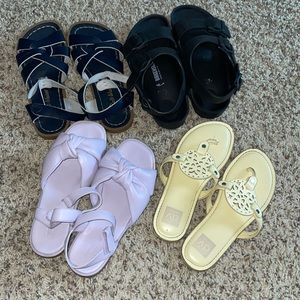 SOLD DV YELLOWS! Little Girls Sandals